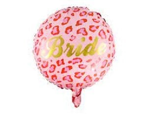 Folinis balionas "Bride" rausvas 45 cm kaina ir informacija | Balionai | pigu.lt