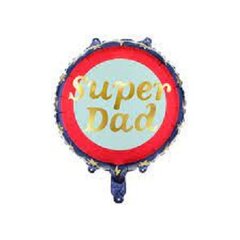 Folinis balionas "Super Dad" 45 cm kaina ir informacija | Balionai | pigu.lt