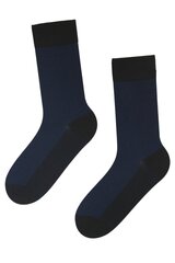 Мужские костюмные носки чёрного цвета из вискозы с узором в виде крапинок жёлтого цвета COOLIO цена и информация | Мужские носки | pigu.lt