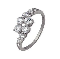 Серебряное кольцо 10ALM500111 10ALM500111 цена и информация | Кольца | pigu.lt