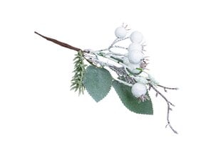 Balta uogų šakelė kaina ir informacija | Dirbtinės gėlės | pigu.lt