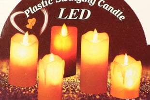 Cветодиодная свеча цена и информация | Подсвечники, свечи | pigu.lt