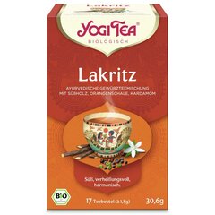 Yogi Tea Licorice prieskoninė saldymedžio arbata, 17 pakelių цена и информация | Чай | pigu.lt