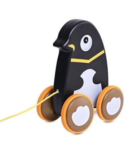 Traukiamas žaislas Lorelli Pingvinas kaina ir informacija | Lavinamieji žaislai | pigu.lt