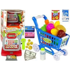 Магазинный набор Lean Toys, синий цена и информация | Игрушки для девочек | pigu.lt