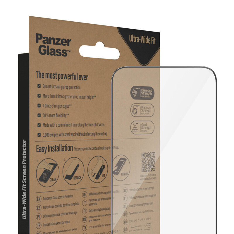 PanzerGlass iPhone 14 Pro Max kaina ir informacija | Apsauginės plėvelės telefonams | pigu.lt