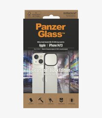 PanzerGlass ClearCase iPhone 15 Pro Max 6.7" D3O 2xMilitary grade czarny|black 1179 цена и информация | Чехлы для телефонов | pigu.lt