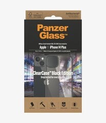 PanzerGlass ClearCase iPhone 15 Pro Max 6.7" D3O 2xMilitary grade czarny|black 1179 цена и информация | Чехлы для телефонов | pigu.lt