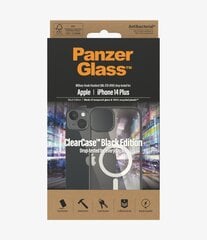 PanzerGlass ClearCase MagSafe iPhone 14 Plus 6,7" Antibacterial czarny|black 0415 цена и информация | Чехлы для телефонов | pigu.lt