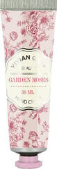 Rankų kremas Vivian Gray Garden Roses, 30 ml kaina ir informacija | Kūno kremai, losjonai | pigu.lt