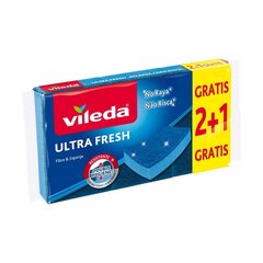 Шкурка Vileda Ultra Fresh 3 Предметы цена и информация | Инвентарь для уборки и принадлежности | pigu.lt