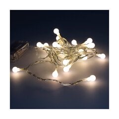 LED žibintų girlianda Decorative Lighting Balta (2,3 m) kaina ir informacija | Girliandos | pigu.lt