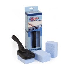 Изогнутая кисточка для бассейна Cleaning Block цена и информация | Химия для бассейнов | pigu.lt