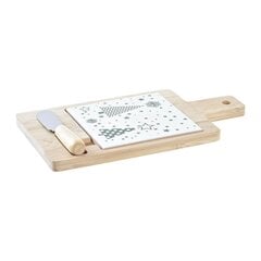 Поднос для закусок DKD Home Decor, керамика, 21.5 x 11.8 x 1.5 см цена и информация | Посуда, тарелки, обеденные сервизы | pigu.lt