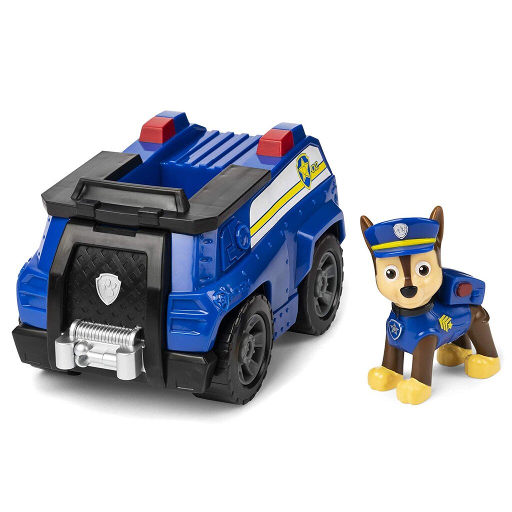 Transporto priemonė su figūrėle Paw Patrol Chase цена и информация | Žaislai berniukams | pigu.lt