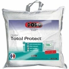 подушка DODO Total Protect Белый (65 x 65 cm) цена и информация | Подушки | pigu.lt