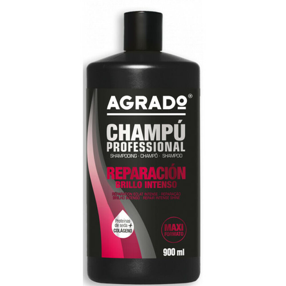 Atkuriamasis šampūnas Repair Intense Shine Agrado, 900 ml цена и информация | Šampūnai | pigu.lt