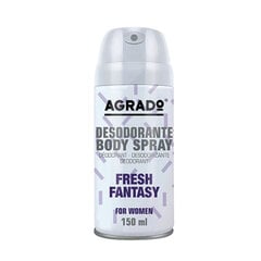 Purškiamas dezodorantas Agrado Fresh Fantasy, 150 ml kaina ir informacija | Dezodorantai | pigu.lt