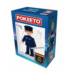 Сочлененная фигура Pokeeto Policía Nacional (8,5 x 4 x 12,3 см) цена и информация | Игрушки для мальчиков | pigu.lt