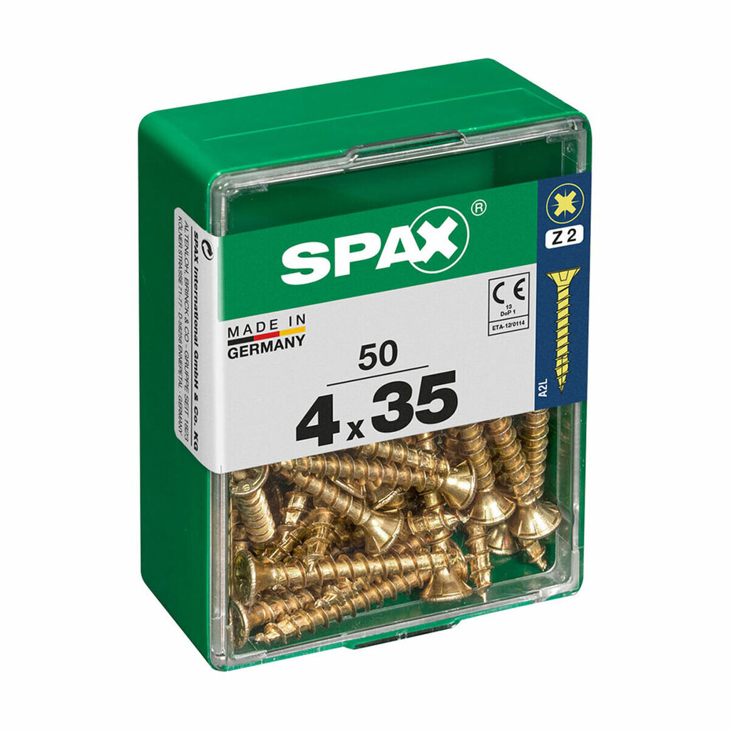 Vinys Spax, 50 vnt. kaina ir informacija | Mechaniniai įrankiai | pigu.lt