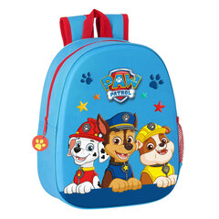 3d vaikiška kuprinė The Paw Patrol mėlyna (27 x 32 x 10 cm) kaina ir informacija | Kuprinės mokyklai, sportiniai maišeliai | pigu.lt