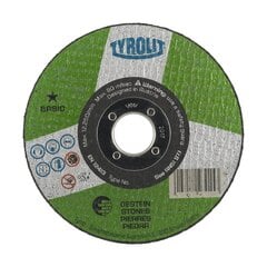 Режущий диск Tyrolit, Ø115 x 2.5 x 22.23 мм цена и информация | Механические инструменты | pigu.lt