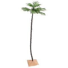 Palmė su 252 šiltomis baltomis LED lemputėmis, 400cm kaina ir informacija | Kalėdinės dekoracijos | pigu.lt