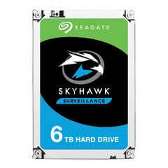 Seagate SKYHAWK 3.5" Sata III 5900 rpm kaina ir informacija | Vidiniai kietieji diskai (HDD, SSD, Hybrid) | pigu.lt