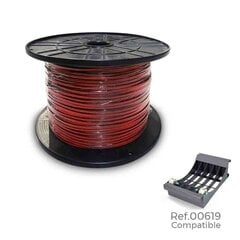 Lygiagrečiosios sąsajos kabelis EDM 28924 2 x 1,5 mm 500 m kaina ir informacija | Tekstiliniai kabeliai ir elektros kaladėlės | pigu.lt