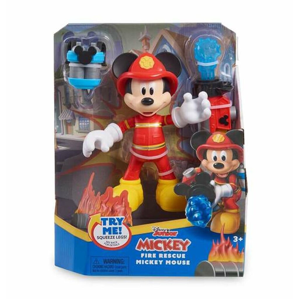 Figūrėlė Famosa Mickey Fireman 15 cm kaina ir informacija | Žaislai berniukams | pigu.lt