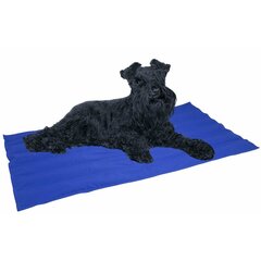 Šunų kilimas Naye co mėlyna su vėsinimo geliu 90 x 105 cm kaina ir informacija | Guoliai, pagalvėlės | pigu.lt