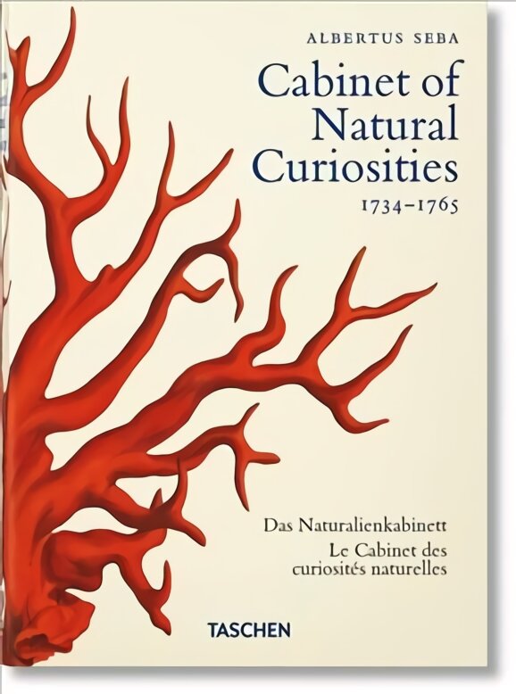 Seba. Cabinet of Natural Curiosities. 40th Ed. Multilingual edition цена и информация | Knygos apie meną | pigu.lt