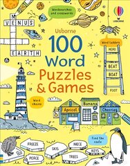 100 Word Puzzles and Games цена и информация | Книги для самых маленьких | pigu.lt