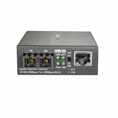 Конвертер от RJ45 до волоконной оптики Startech MCMGBSCSM10 1 Gbps цена и информация | Адаптеры, USB-разветвители | pigu.lt