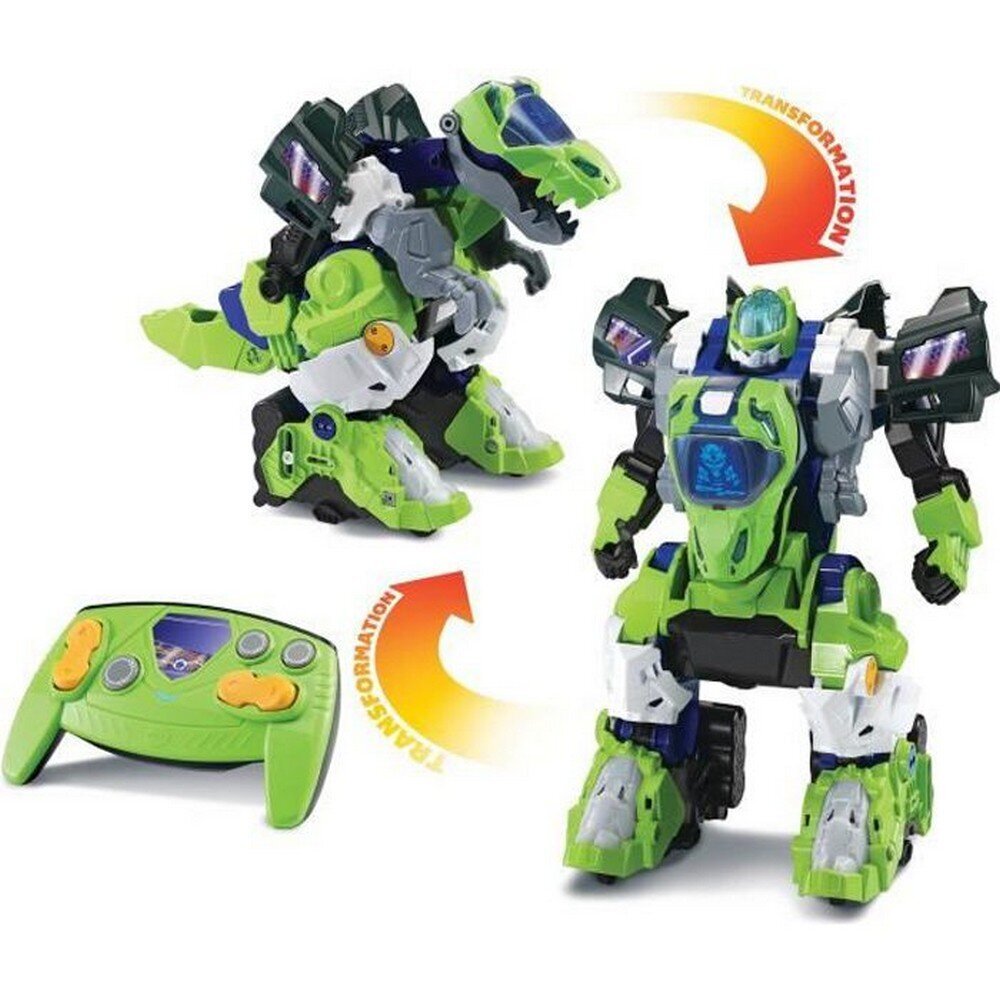 Nuotoliu valdomas robotas Vtech Switch&Go Dinos, žalias цена и информация | Žaislai berniukams | pigu.lt