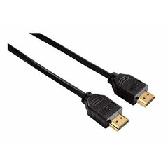 HDMI kabelis Hama 56521 1,5 m Juoda kaina ir informacija | Kabeliai ir laidai | pigu.lt