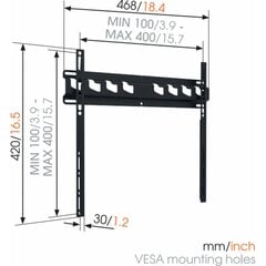 Vogels MA3000 32-55” kaina ir informacija | Televizorių laikikliai, tvirtinimai | pigu.lt