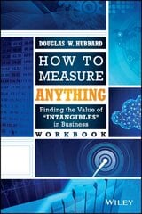 How to Measure Anything Workbook: Finding the Value of Intangibles in Business kaina ir informacija | Ekonomikos knygos | pigu.lt