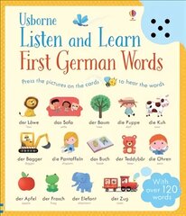Listen and Learn First German Words German- UK kaina ir informacija | Knygos mažiesiems | pigu.lt