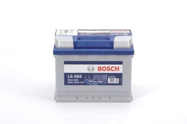 Talpinis akumuliatorius "Bosch" L5 005 60Ah 560A 242x175 kaina ir informacija | Akumuliatoriai | pigu.lt