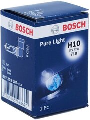 Bosch H10 12V 42W Pure Light kartoninė 1vnt kaina ir informacija | Automobilių lemputės | pigu.lt