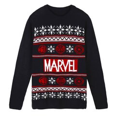 Свитер унисекс Marvel, темно-синий цена и информация | Мужские свитера | pigu.lt