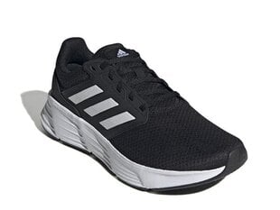 Galaxy 6 m adidas performance for men's black gw3848 цена и информация | Кроссовки мужские | pigu.lt