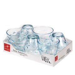 Набор стаканов Bormioli Rocco, 6 шт., синий (300 мл) цена и информация | Стаканы, фужеры, кувшины | pigu.lt