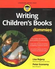 Writing Children's Books For Dummies, 3rd Edition 3rd Edition цена и информация | Пособия по изучению иностранных языков | pigu.lt
