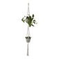Gėlių vazonų stovas Artevasi Balta Makrame (10 x 10 x 120 cm) kaina ir informacija | Gėlių stovai, vazonų laikikliai | pigu.lt