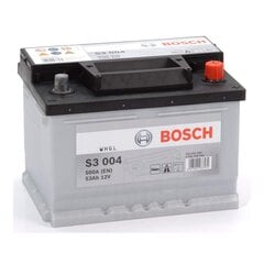 Блок стартерных аккумуляторов Bosch S3004, 12V 53Ah 500A B13, свинцово-кислотная батарея цена и информация | Аккумуляторы | pigu.lt