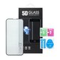 5D visiškai klijais grūdintas stiklas – skirtas iPhone XR / 11 (matinis) kaina ir informacija | Apsauginės plėvelės telefonams | pigu.lt