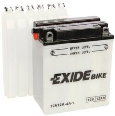 12V 12Ah 12N12A-4A-1 134x80x160+- Exide kaina ir informacija | Moto akumuliatoriai | pigu.lt