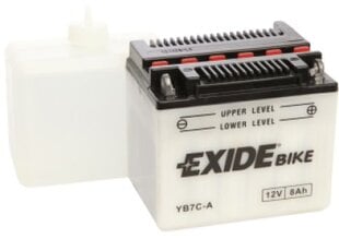 12V 8Ah YB7C-A 130x90x114-+ Exide kaina ir informacija | Moto akumuliatoriai | pigu.lt